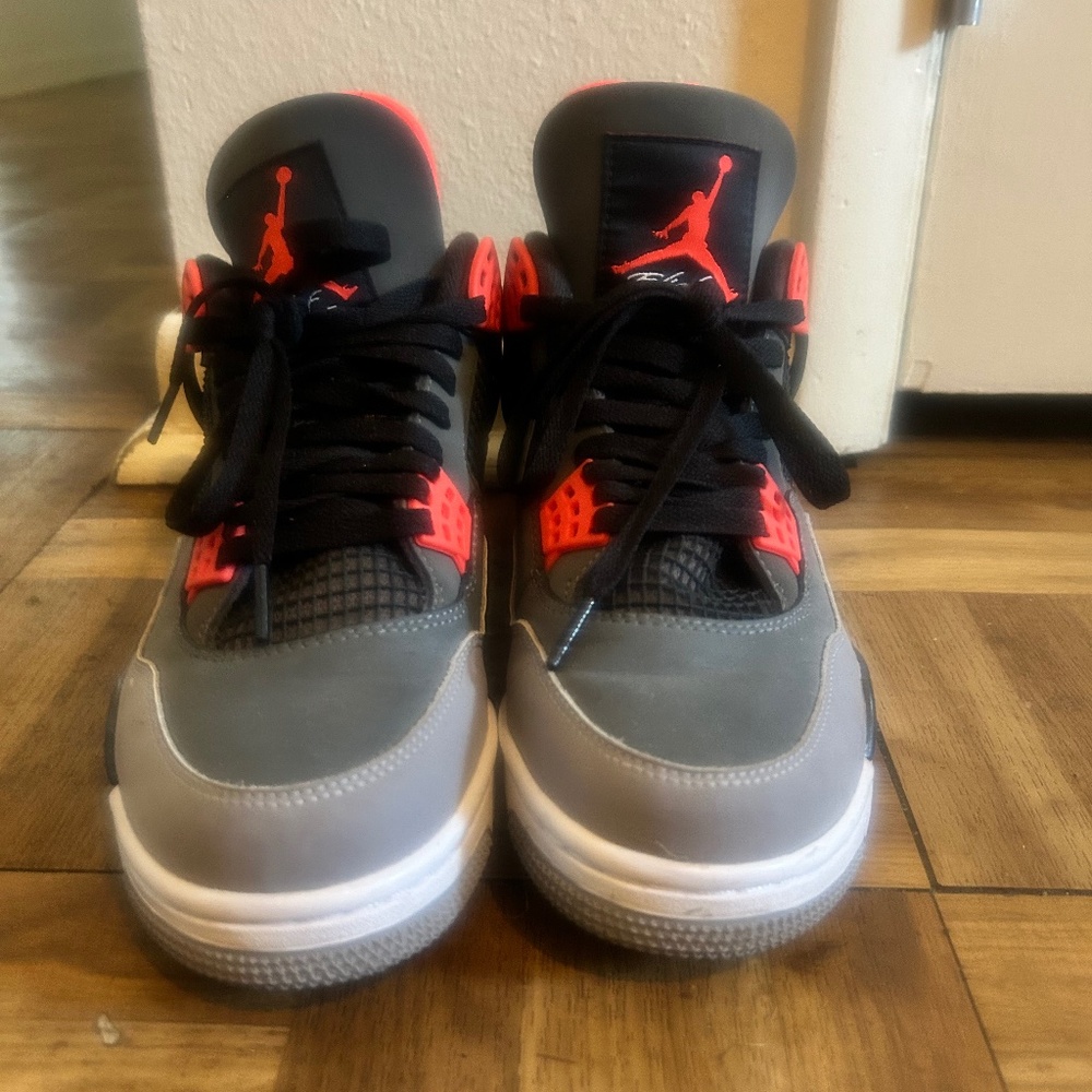 Infrared Jordan 4s